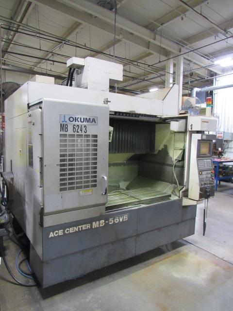 OKUMA ACE CENTER MB-56VB CNC VERTICAL MACHINING CENTER