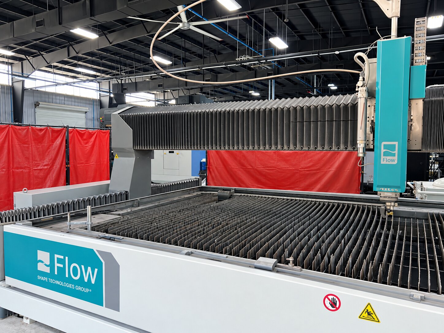 Flow Mach 500 4020 5-Axis CNC Waterjet Cutting System