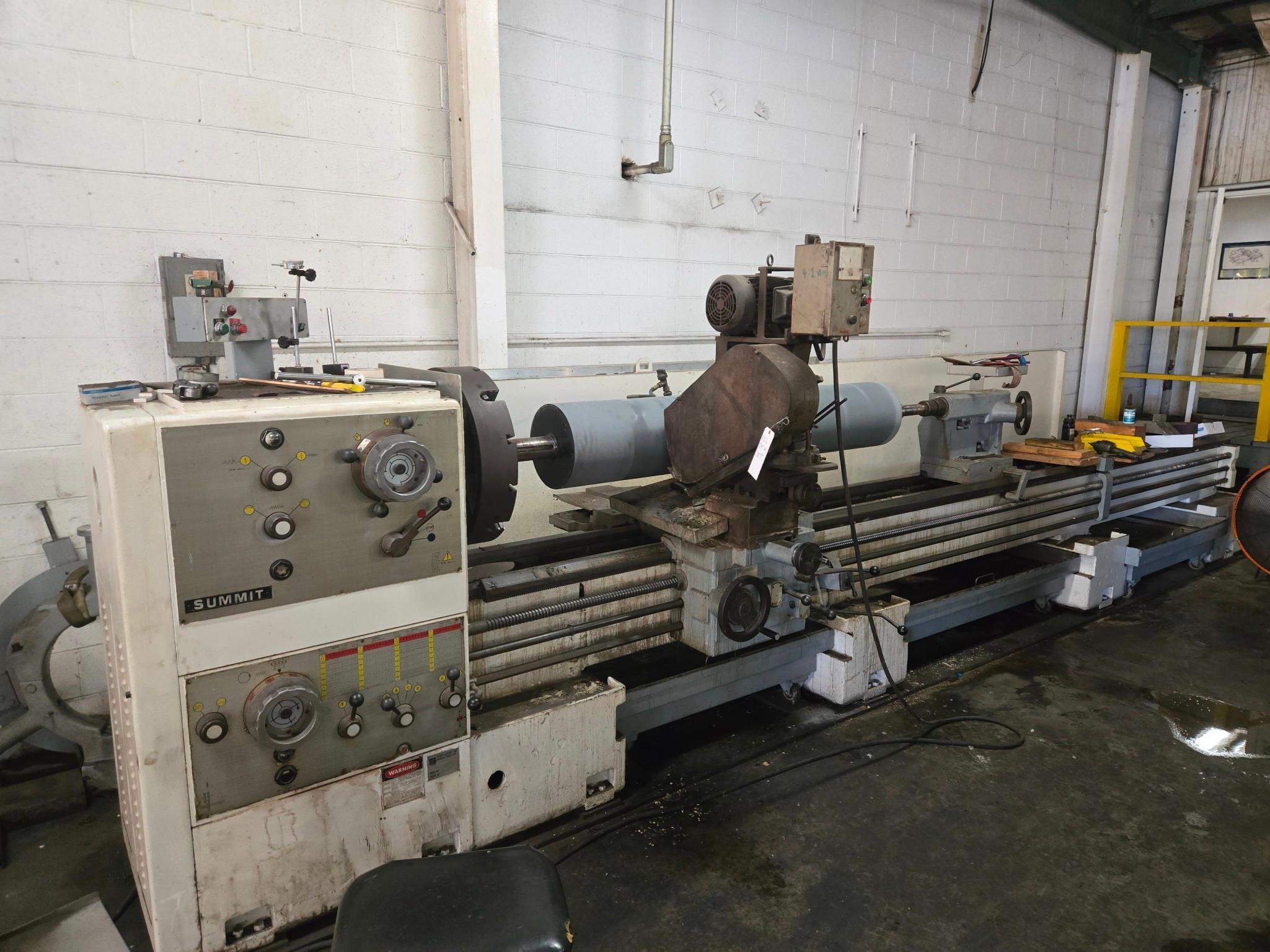Summit 30-4" × 200" Heavy-Duty Precision Engine Lathe