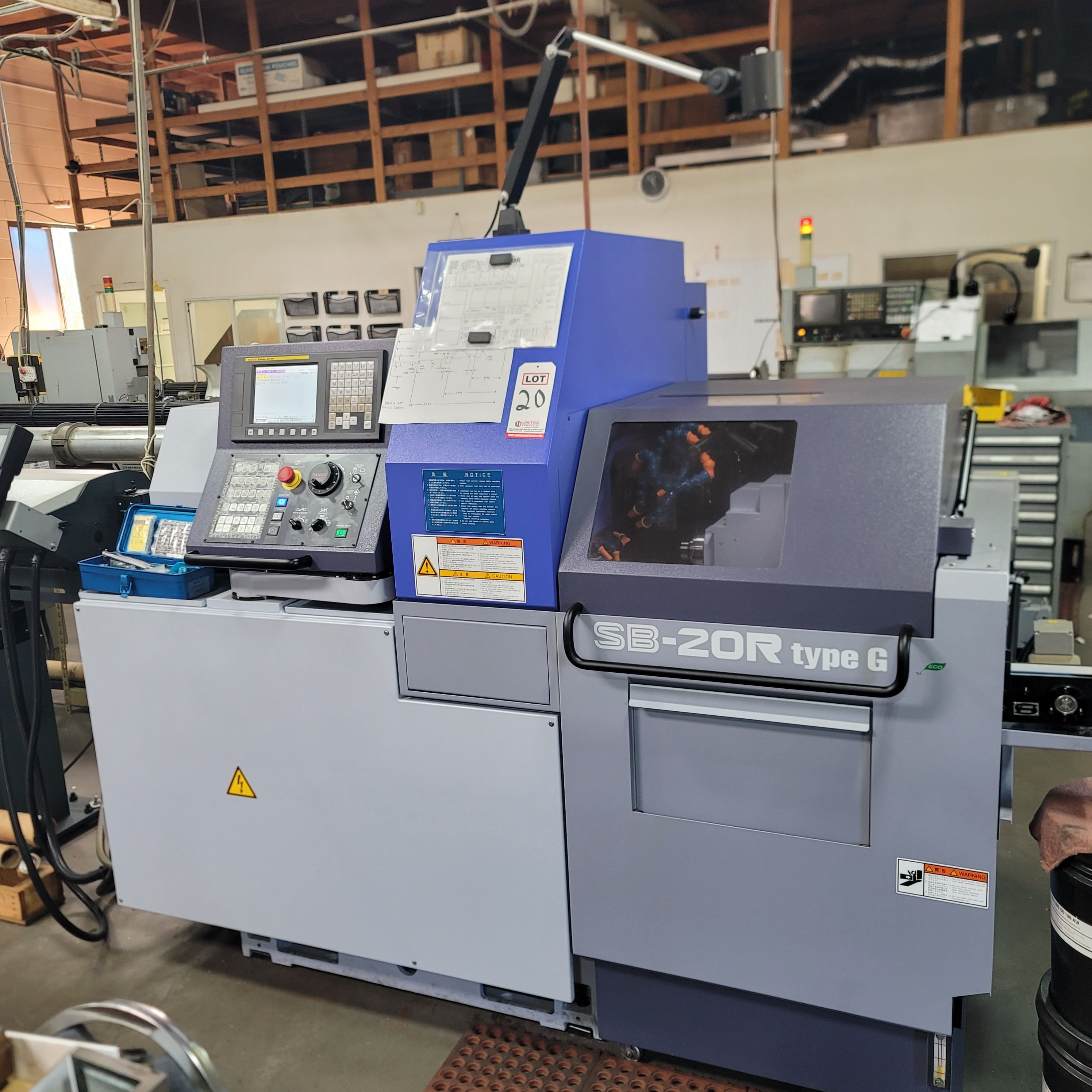 STAR SB-20R Type G CNC Swiss-Type Lathe - Image 4