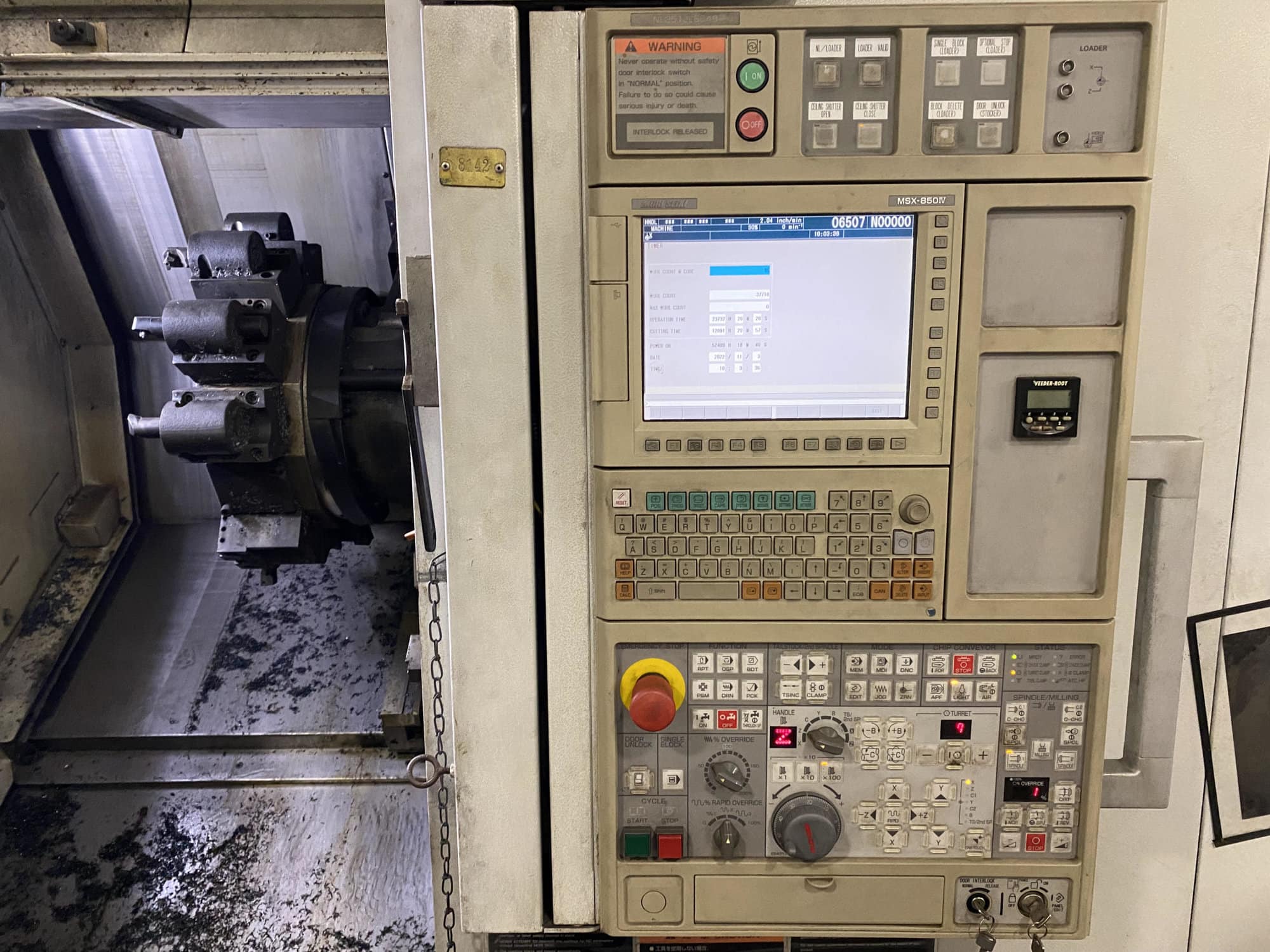 MORI SEIKI NL2500SMC/700 CNC TURNING CENTER - Image 11