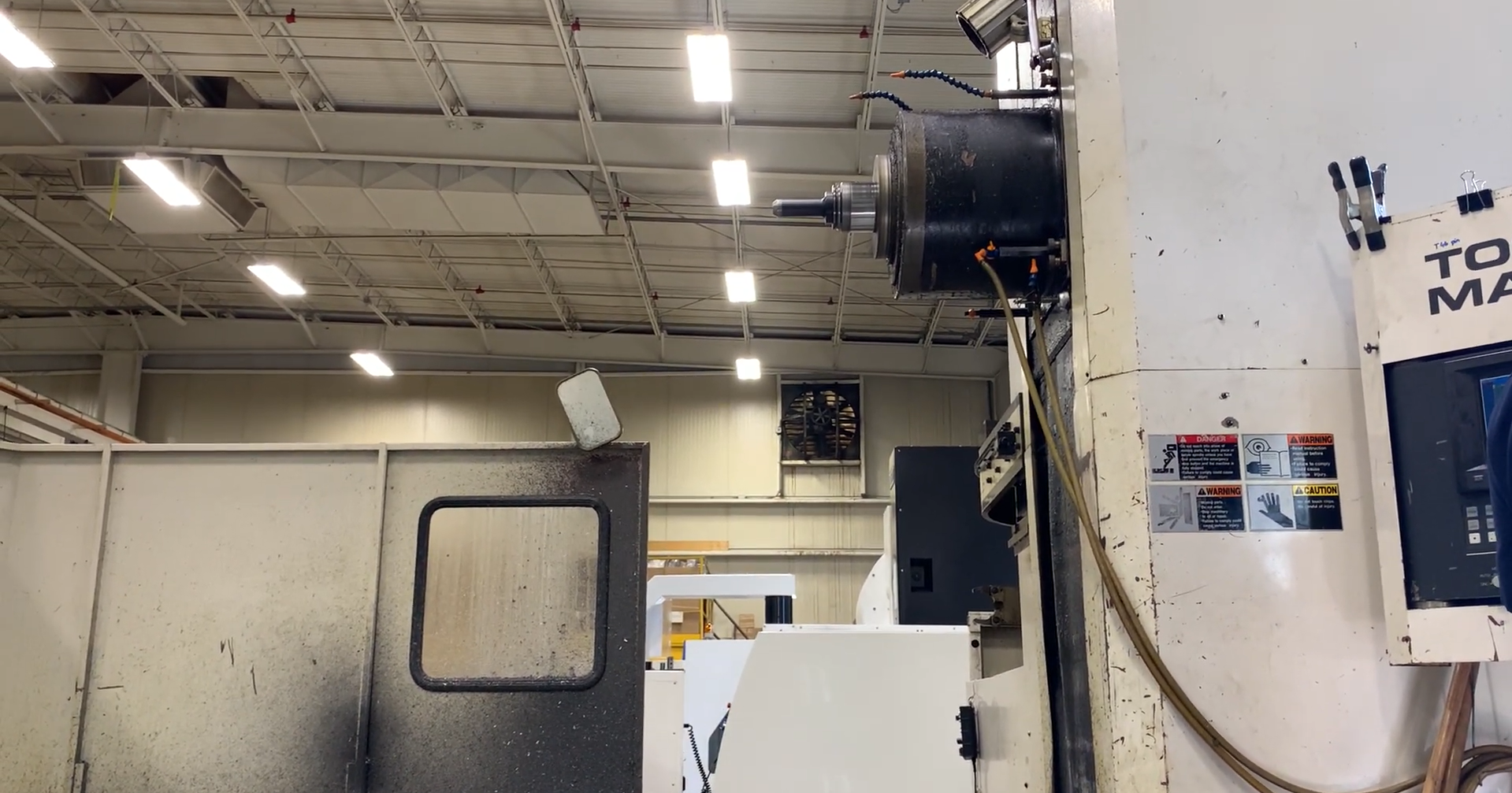 TOSHIBA BTD-110R16 CNC TABLE-TYPE HORIZONTAL BORING MILL - Image 4