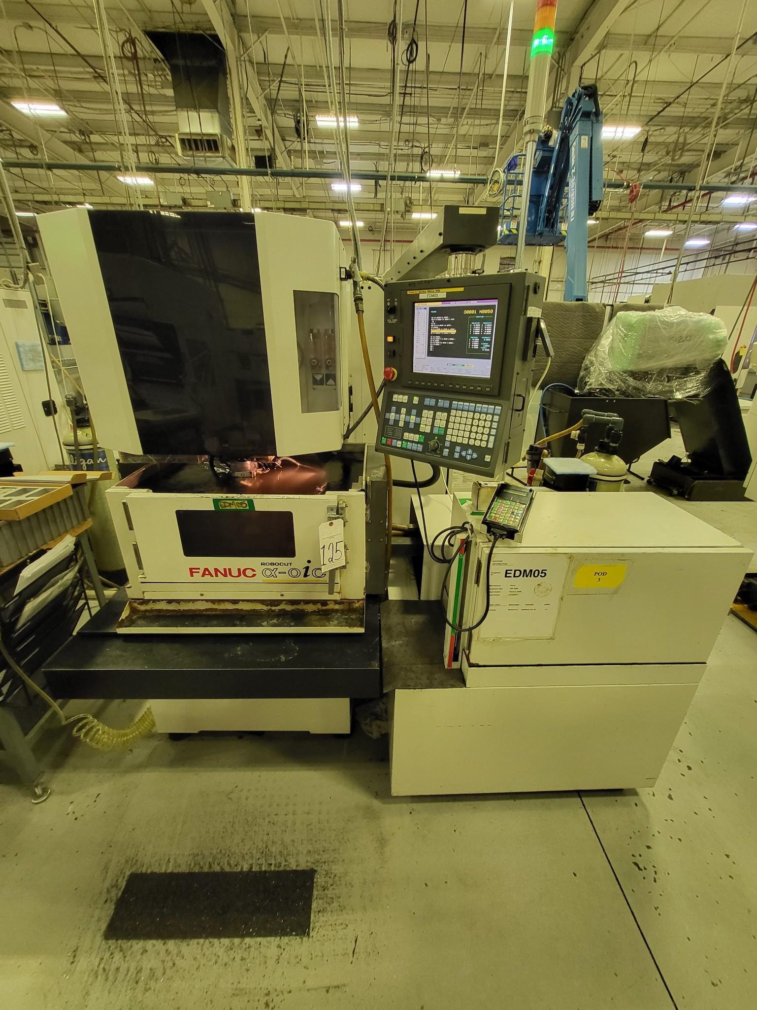 FANUC ROBOCUT Alpha 0iC CNC Wire EDM Machine
