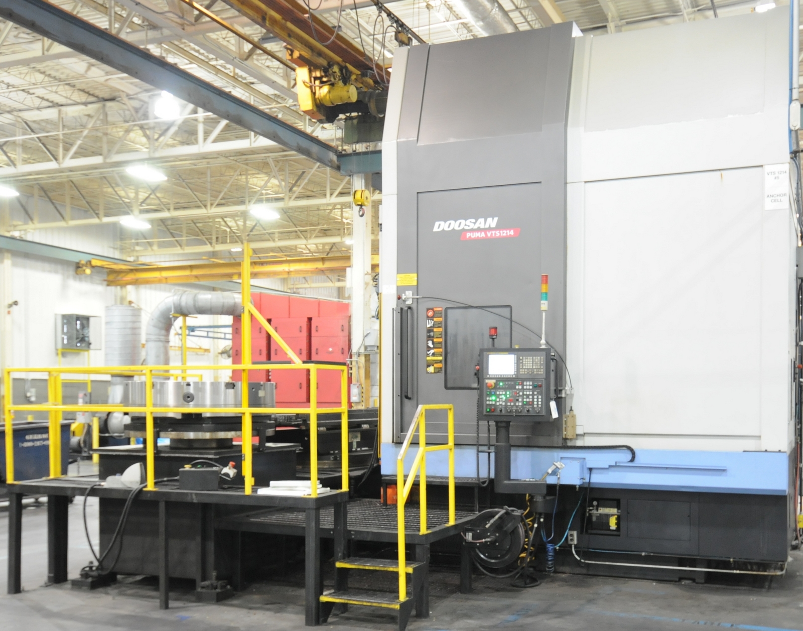 Doosan PUMA VTS1214 CNC Vertical Turning Center