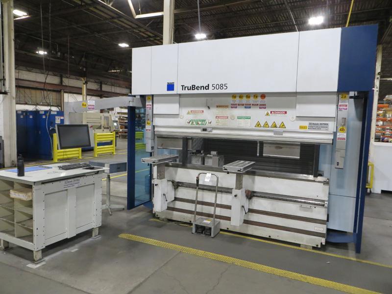 Trumpf TruBend 5085(S) 95-Ton CNC Press Brake