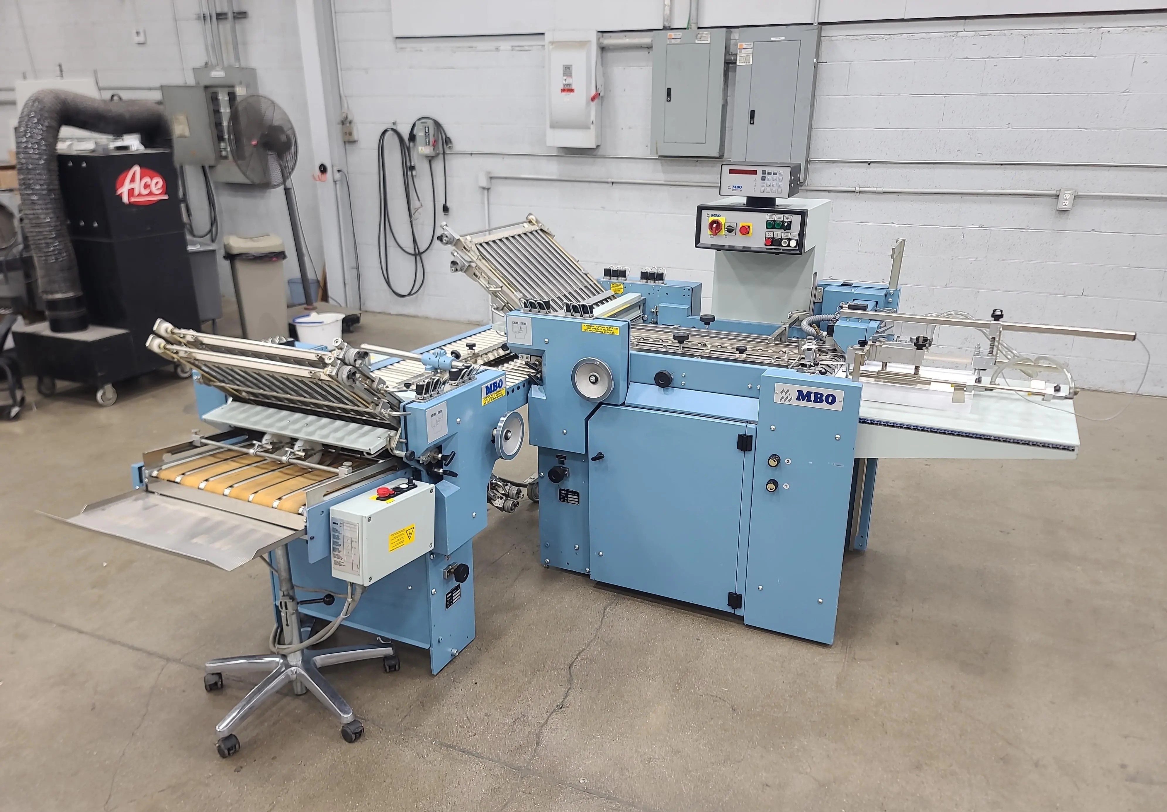 MBO B120 Pile Feed Paper Folder