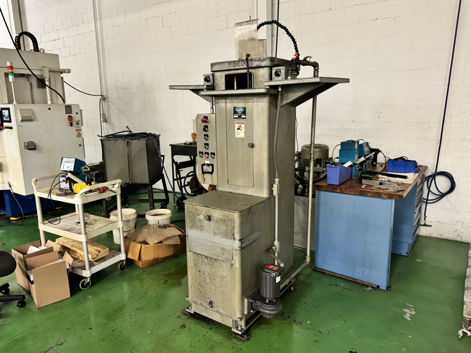 Pioneer Broach VT-1045 Vertical Broaching Machine