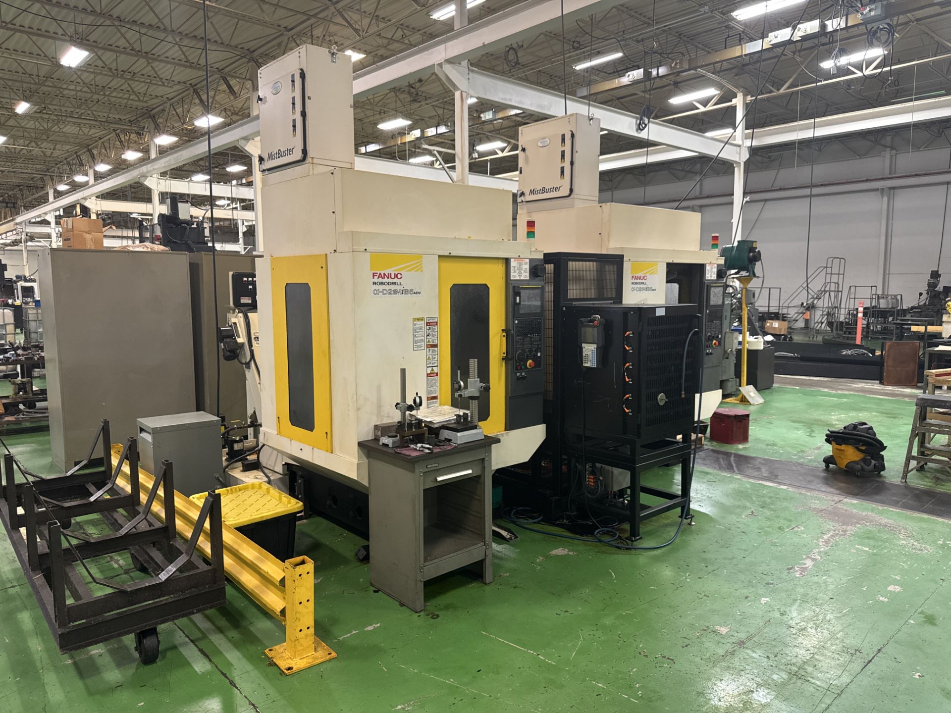 (2) 2021 Fanuc Robodrill a-D21MiB 5-adv w/ JSC-Pro Twin Cell Drawer System - Image 4