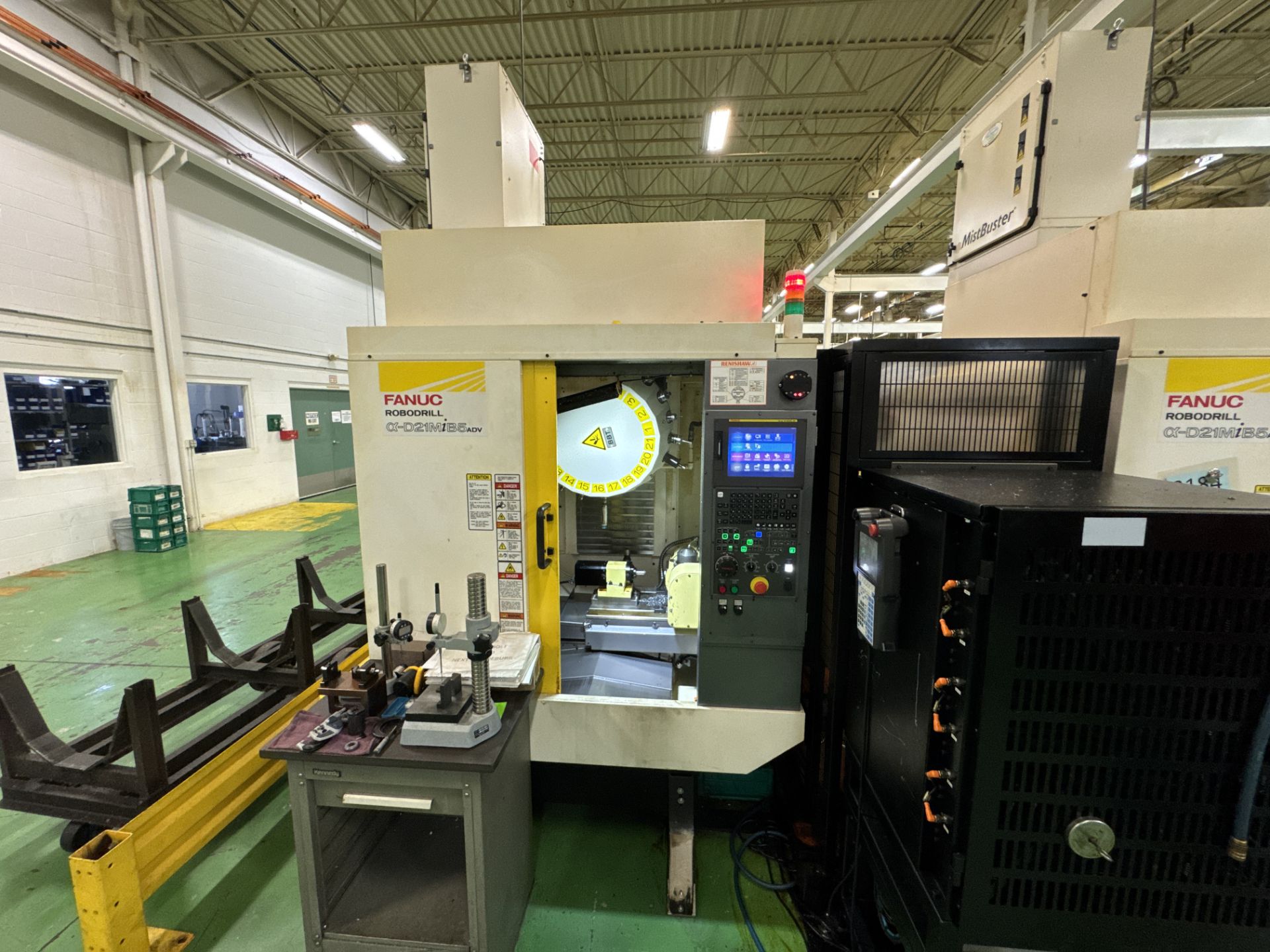 (2) 2021 Fanuc Robodrill a-D21MiB 5-adv w/ JSC-Pro Twin Cell Drawer System - Image 19