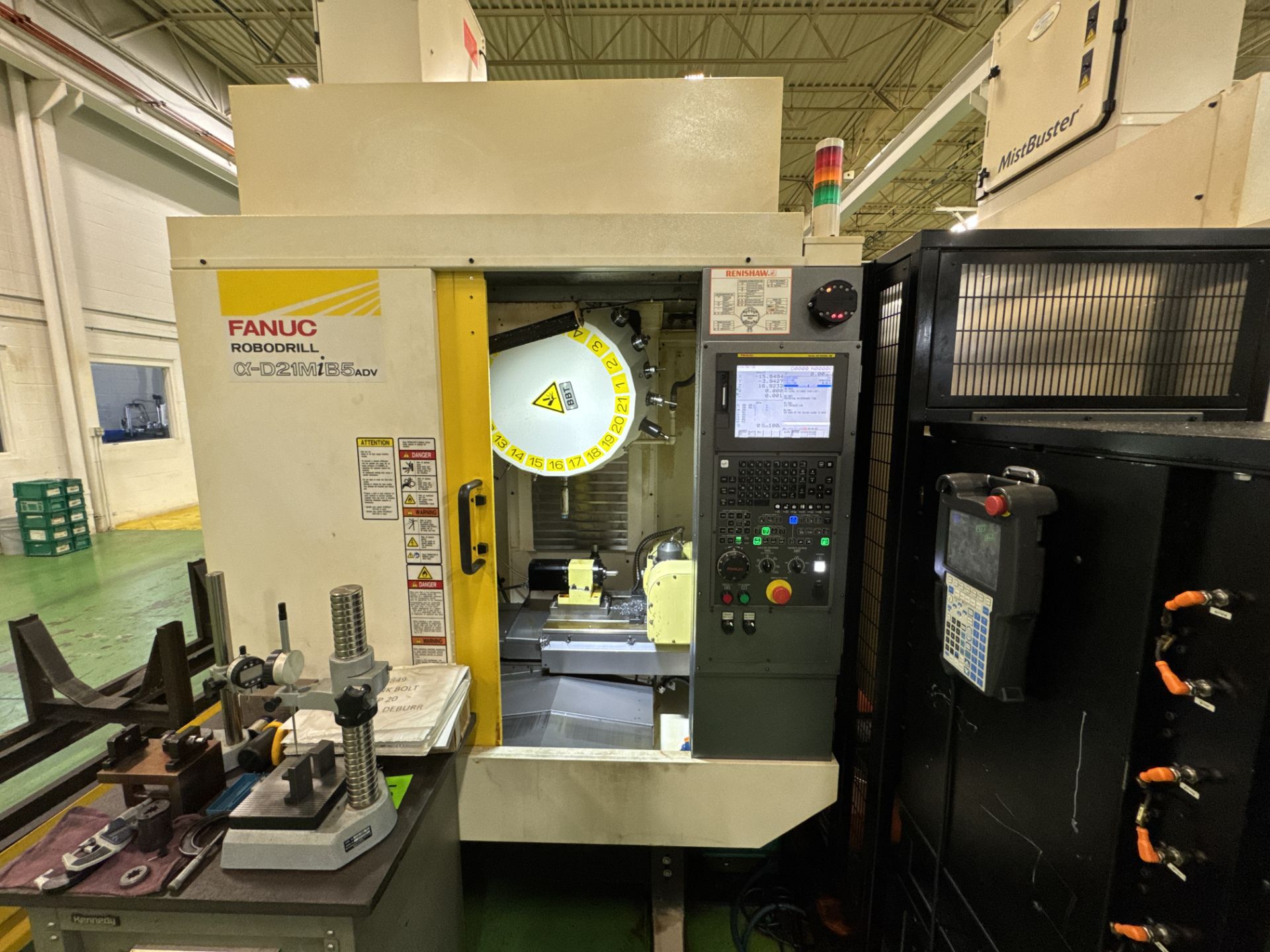 (2) 2021 Fanuc Robodrill a-D21MiB 5-adv w/ JSC-Pro Twin Cell Drawer System - Image 32