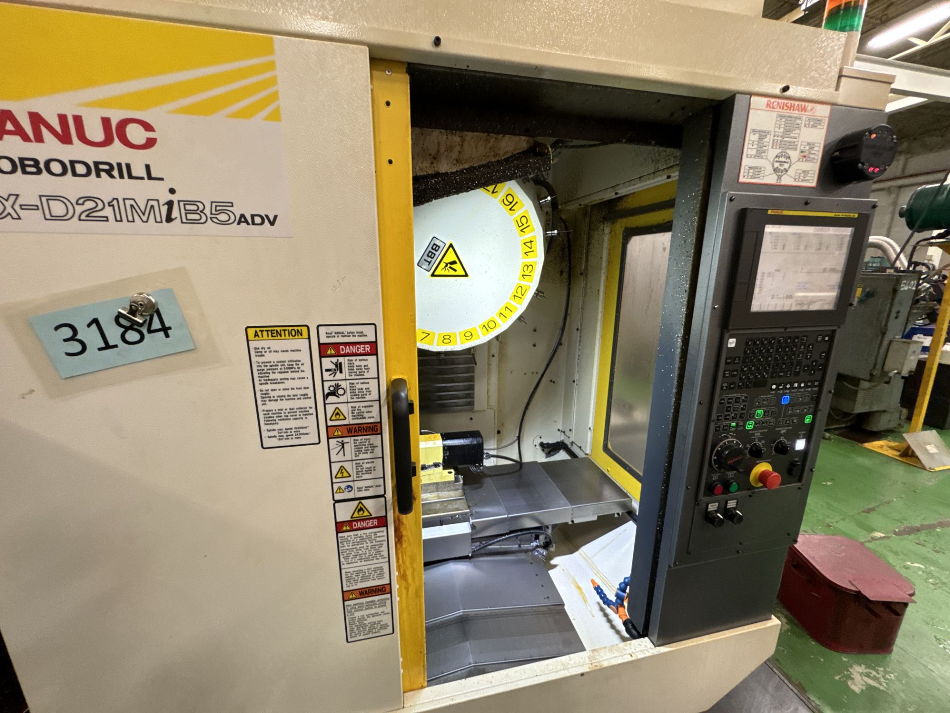 (2) 2021 Fanuc Robodrill a-D21MiB 5-adv w/ JSC-Pro Twin Cell Drawer System - Image 36