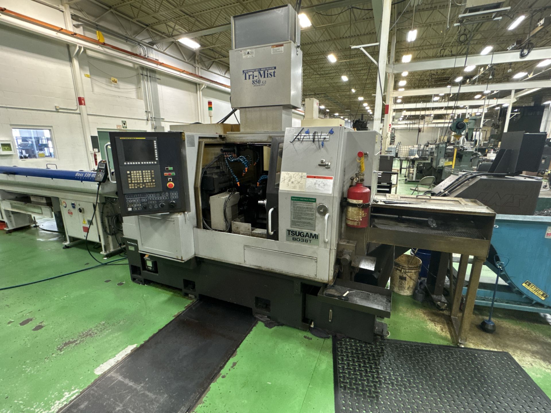 2019 Tsugami B038T CNC Swiss-Type Lathe