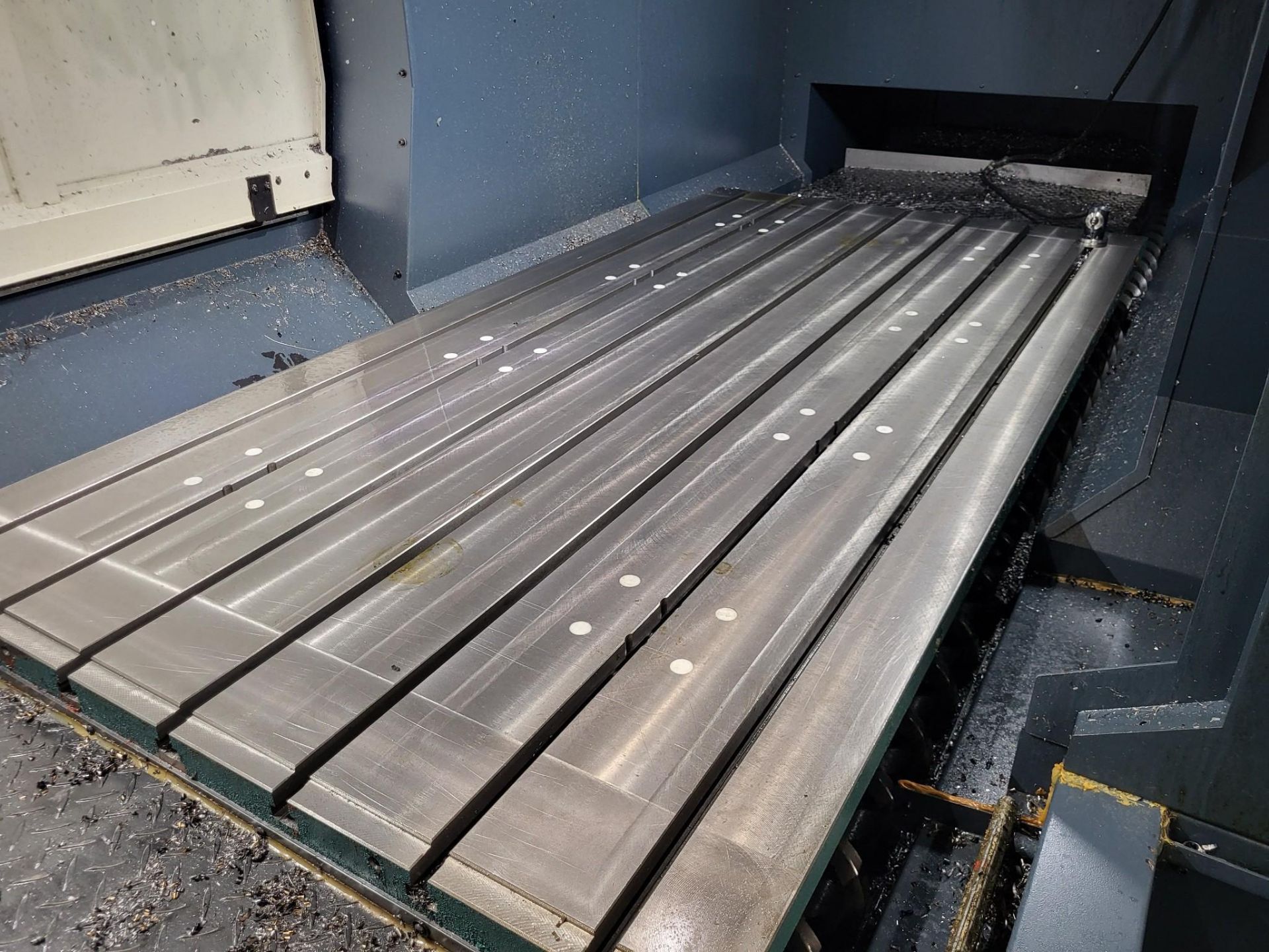 2021 JOHNFORD DMC-2100H CNC VMC – FANUC CONTROL, CAT 50, 82.7" X-TRAVEL, 24 ATC - Image 6