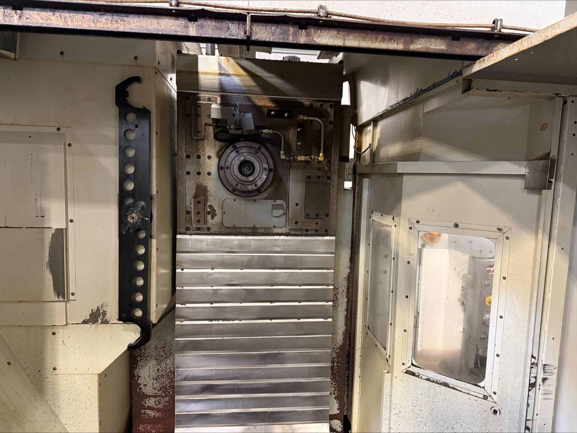 2007 HAAS EC-1600-4X CNC HMC - FULL 4TH-AXIS, CAT 50, TSC, CHIP CONVEYOR - Image 6