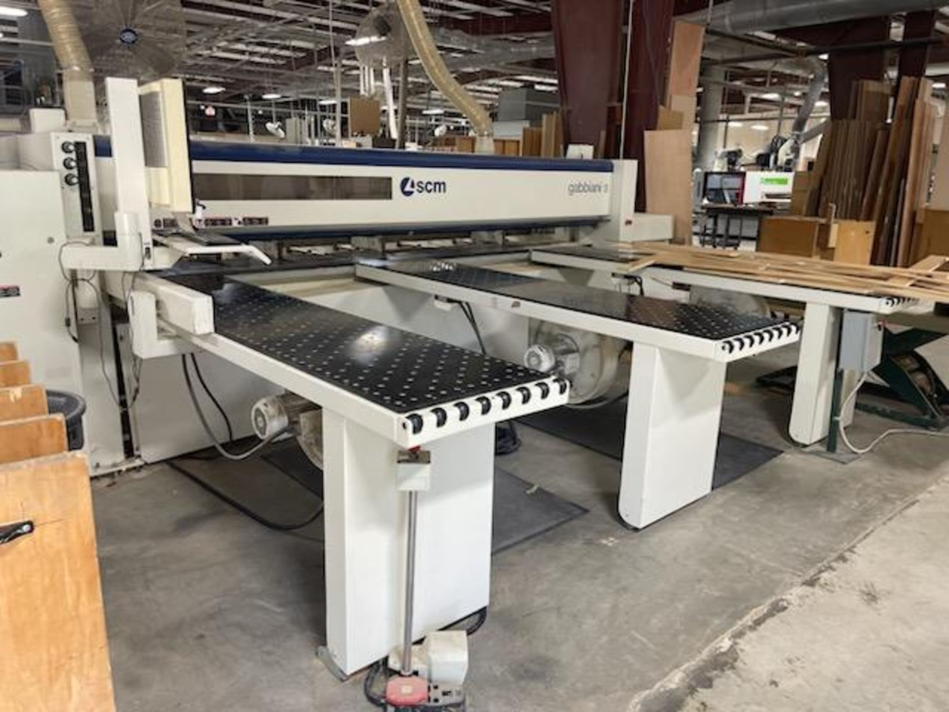 2018 SCM GABBIANI S95 AUTOMATIC SINGLE-BLADE BEAM SAW