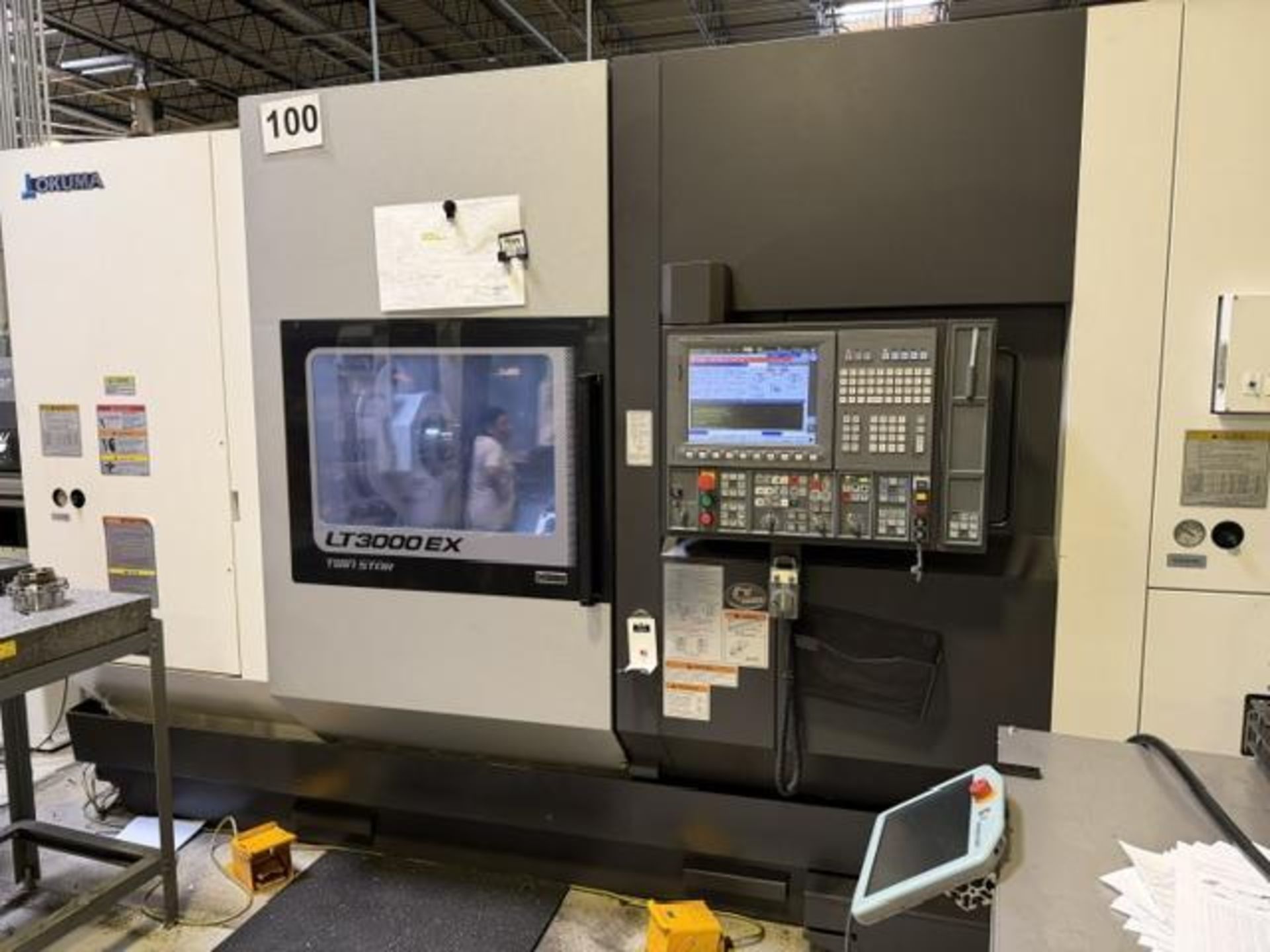 2021 OKUMA LT3000-EX-3T3MY (15.08 STD) WITH LIVE TOOLING AND ACCESSORIES