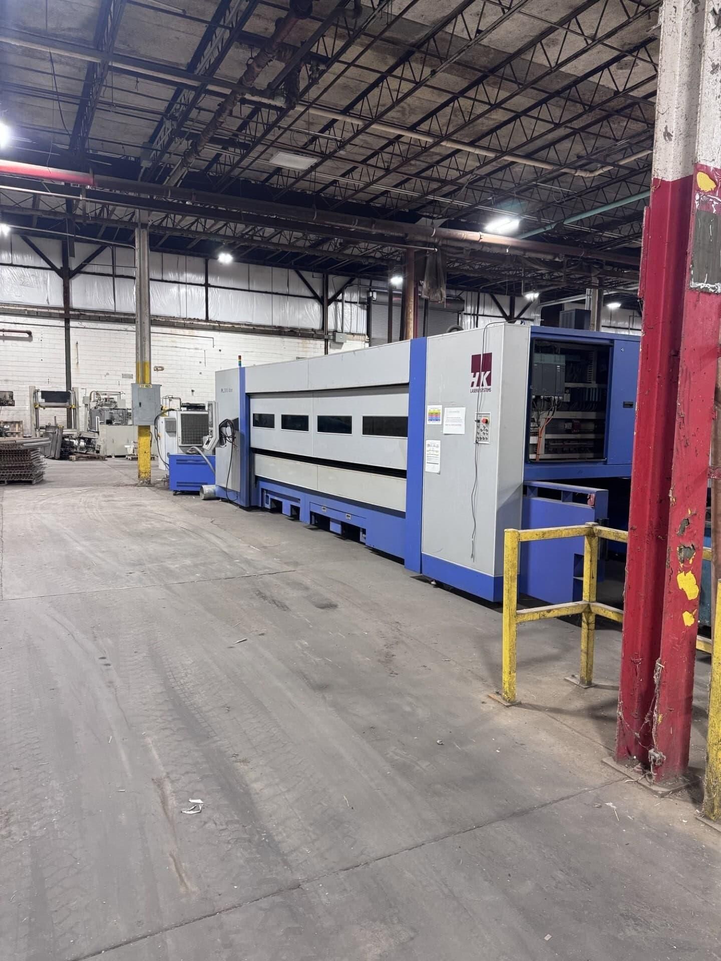 2014 4000 WATT HK PL-3015 FIBER LASER - 5' X 10' TABLE, CHILLER INCLUDED