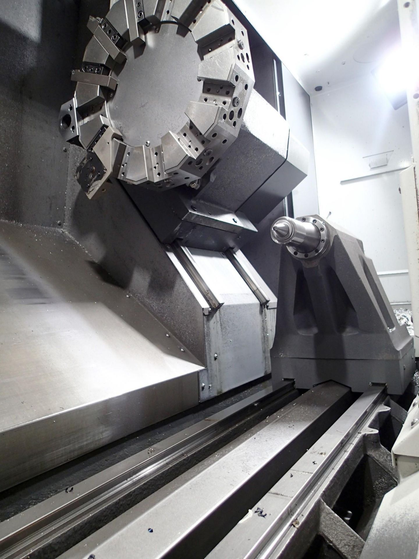 2022 HAAS ST-35 CNC LATHE - PROGRAMMABLE TAILSTOCK, PRESETTER, 12" CHUCK, CONVEYOR - Image 15
