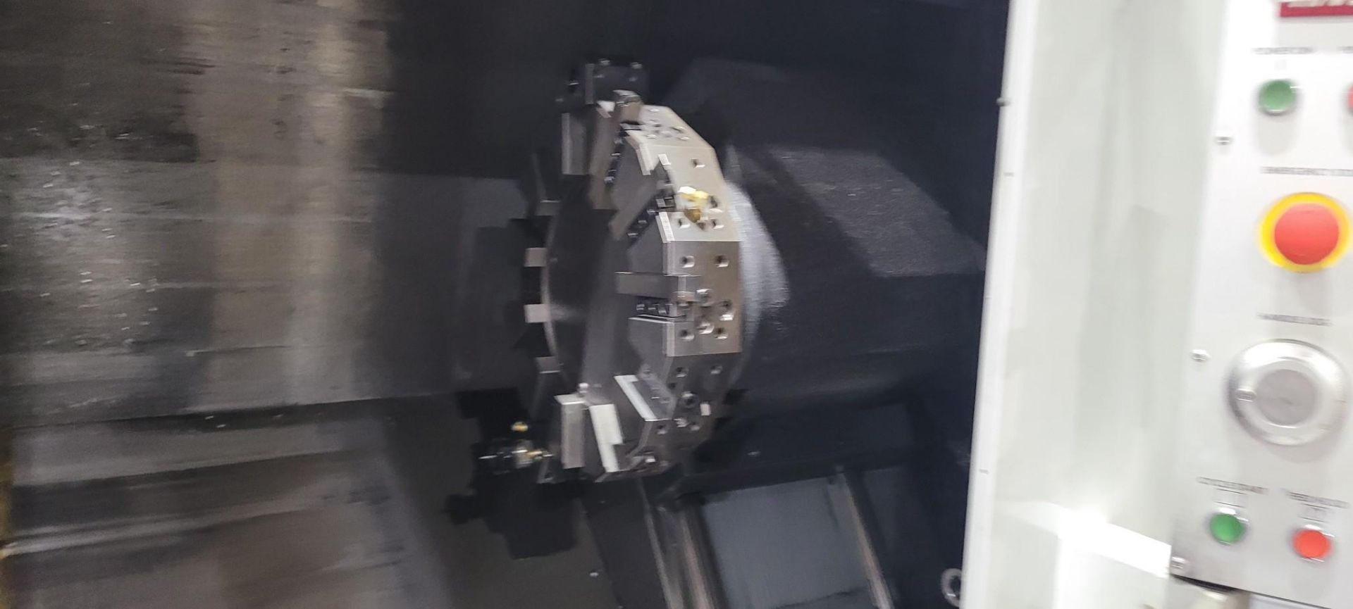 2022 HAAS ST-35 CNC LATHE - PROGRAMMABLE TAILSTOCK, PRESETTER, 12" CHUCK, CONVEYOR - Image 16