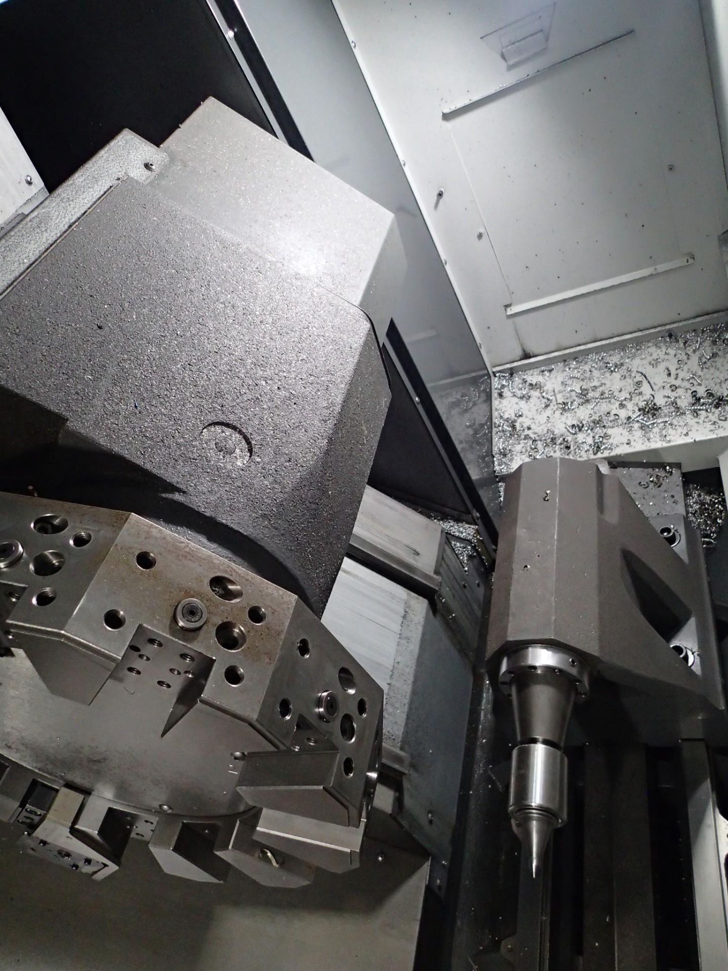 2022 HAAS ST-35 CNC LATHE - PROGRAMMABLE TAILSTOCK, PRESETTER, 12" CHUCK, CONVEYOR - Image 25