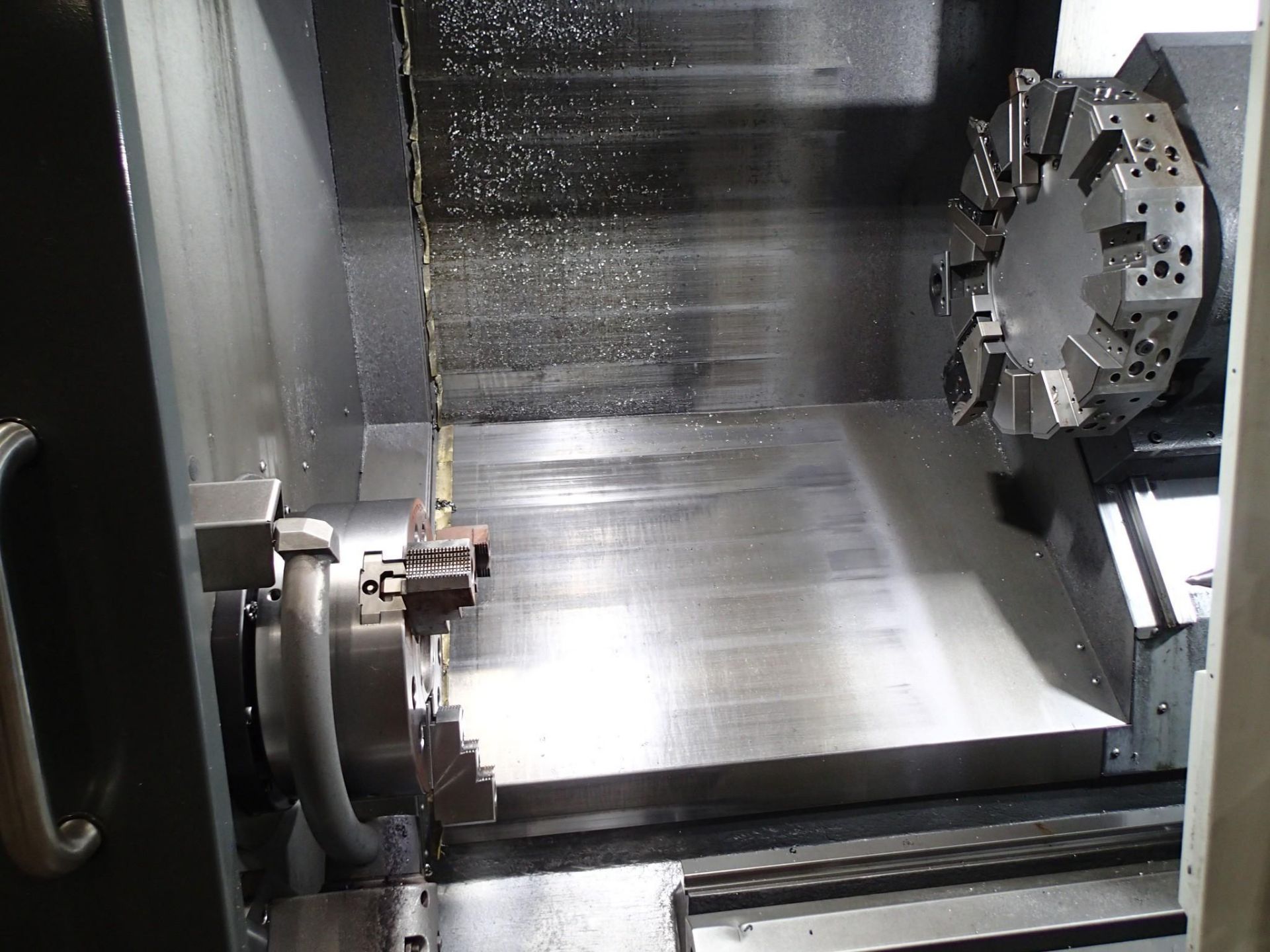 2022 HAAS ST-35 CNC LATHE - PROGRAMMABLE TAILSTOCK, PRESETTER, 12" CHUCK, CONVEYOR - Image 28