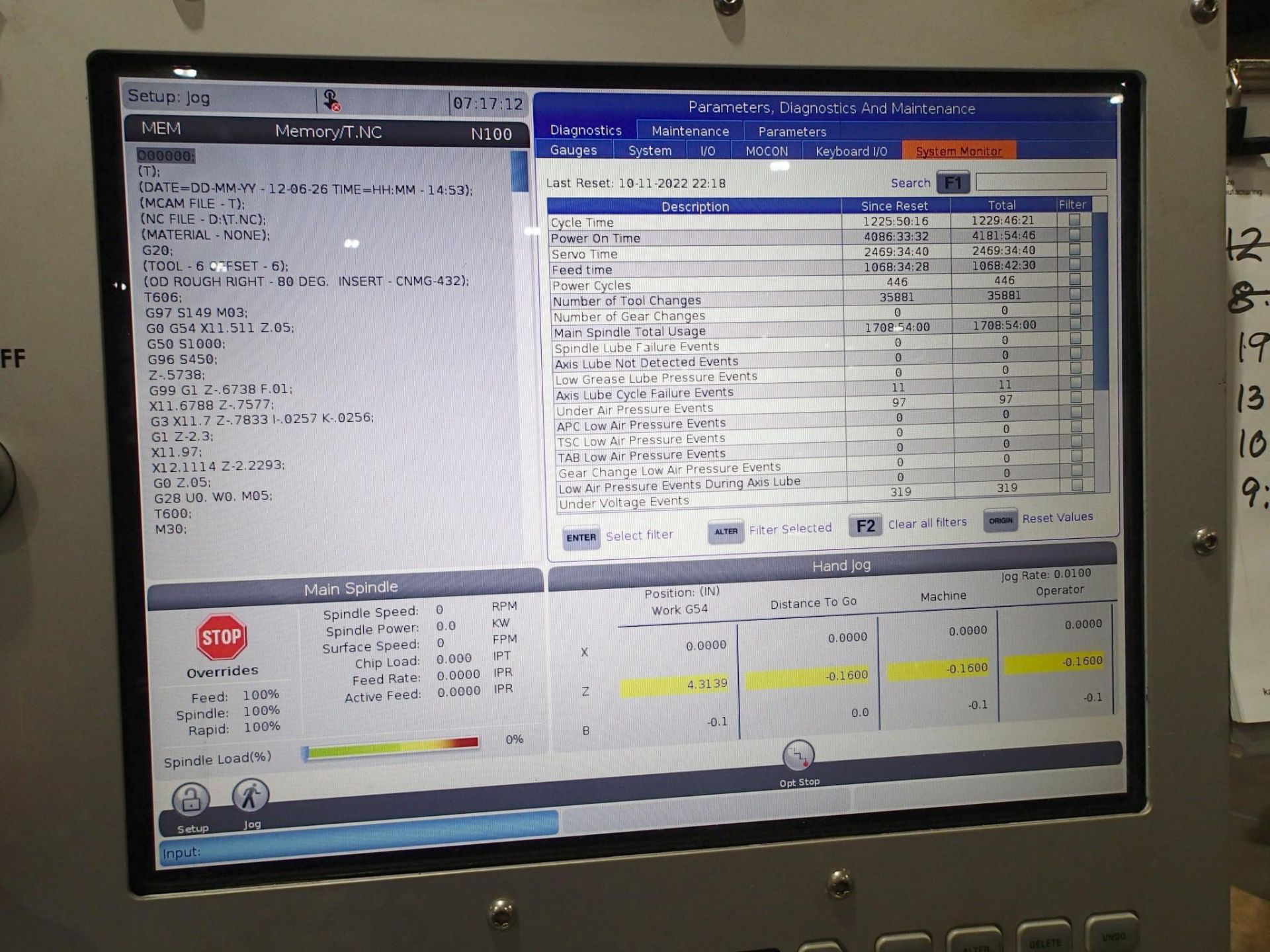 2022 HAAS ST-35 CNC LATHE - PROGRAMMABLE TAILSTOCK, PRESETTER, 12" CHUCK, CONVEYOR - Image 43