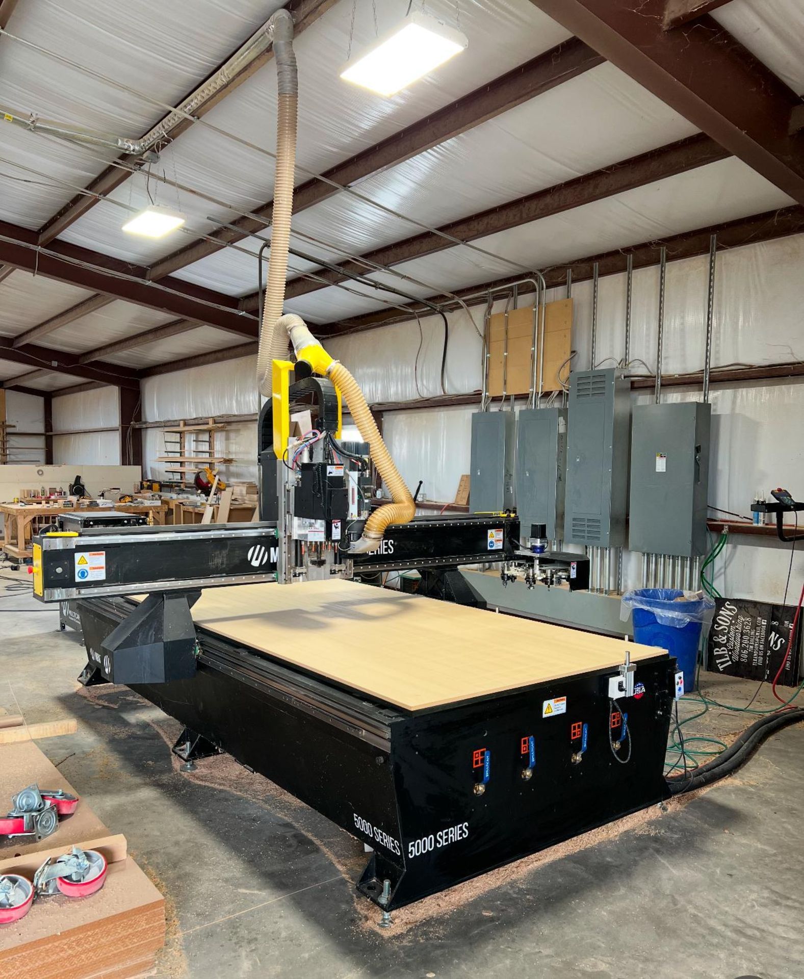 2020 5'X 10' MULTICAM 5000 SERIES CNC ROUTER