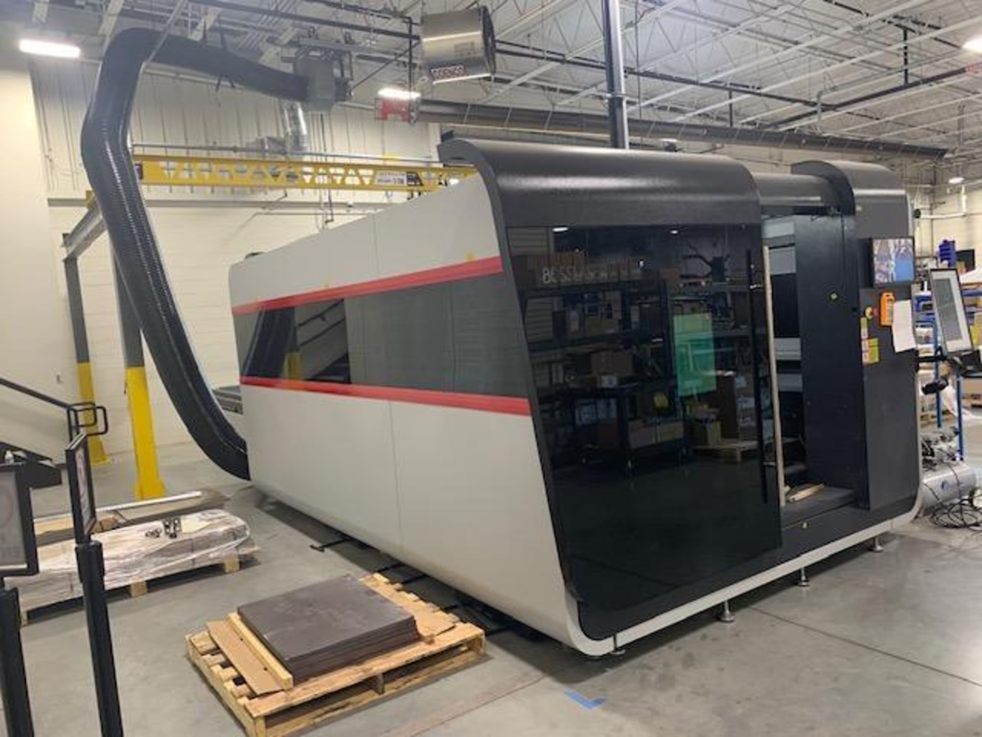 2024 8000 WATT BOSS FC6012 EXT PLUS FIBER LASER - 5' X 10', CHILLER