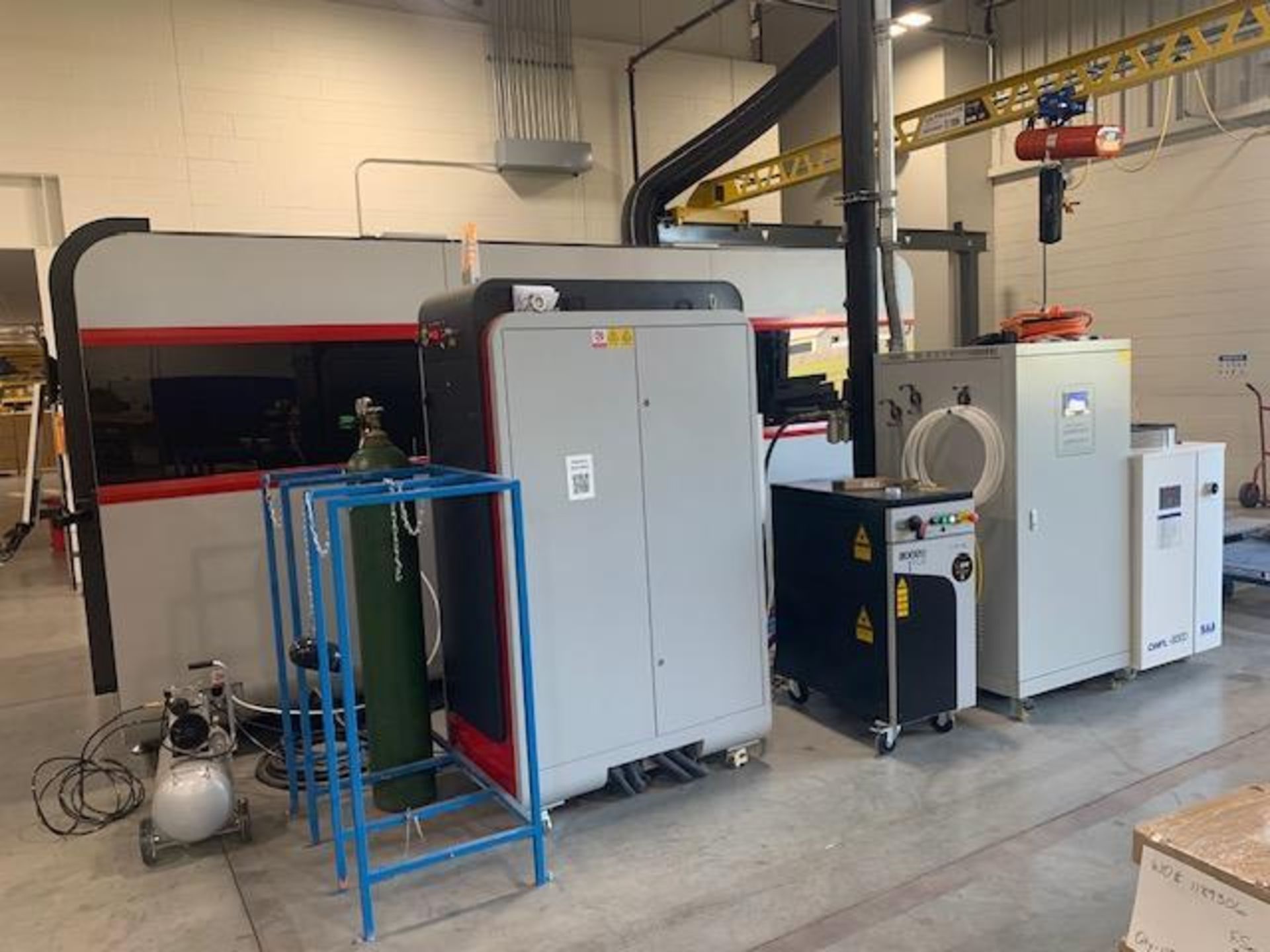2024 8000 WATT BOSS FC6012 EXT PLUS FIBER LASER - 5' X 10', CHILLER - Image 7