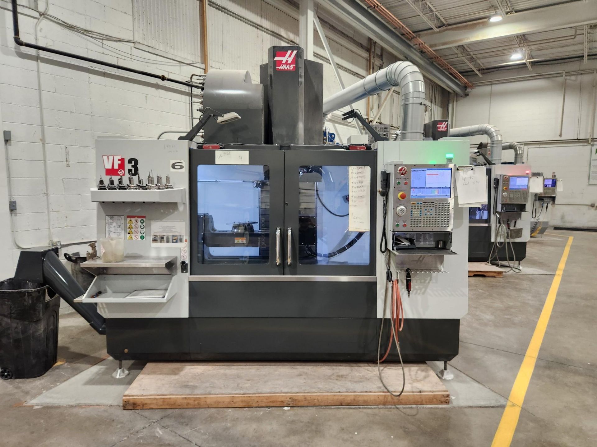 2016 HAAS VF-3 VMC - 40 ATC, WIPS, 30K RPM, CHIP AUGER, 4TH & 5TH AXIS READY