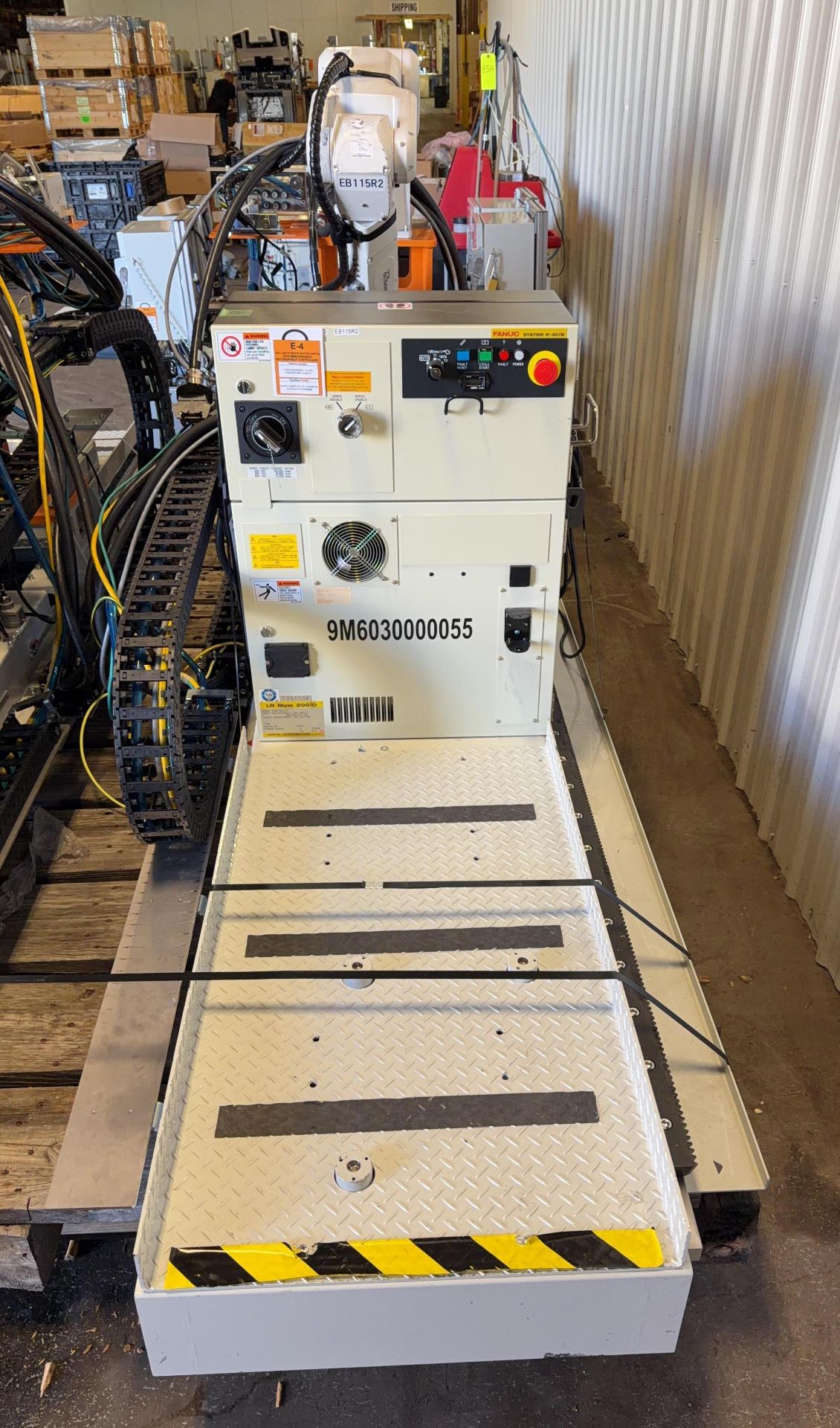Fanuc LR Mate 200iD/7LC Clean Room Robot w/7th Axis Track