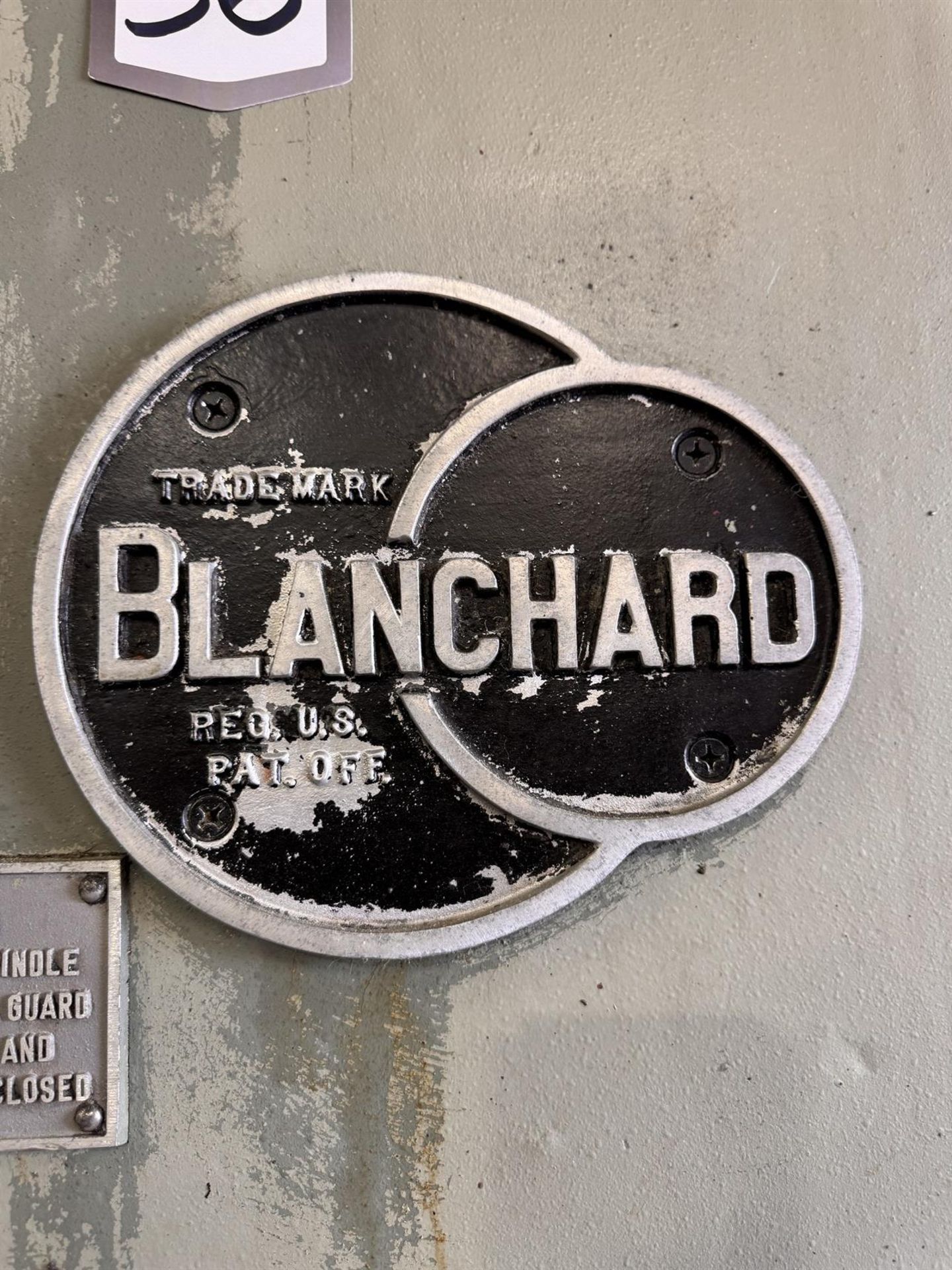 BLANCHARD 22K-42 Rotary Surface Grinder, s/n 15133, w/ 42” Magnetic Chuck, 48” Swing, 12” Max. - Image 8