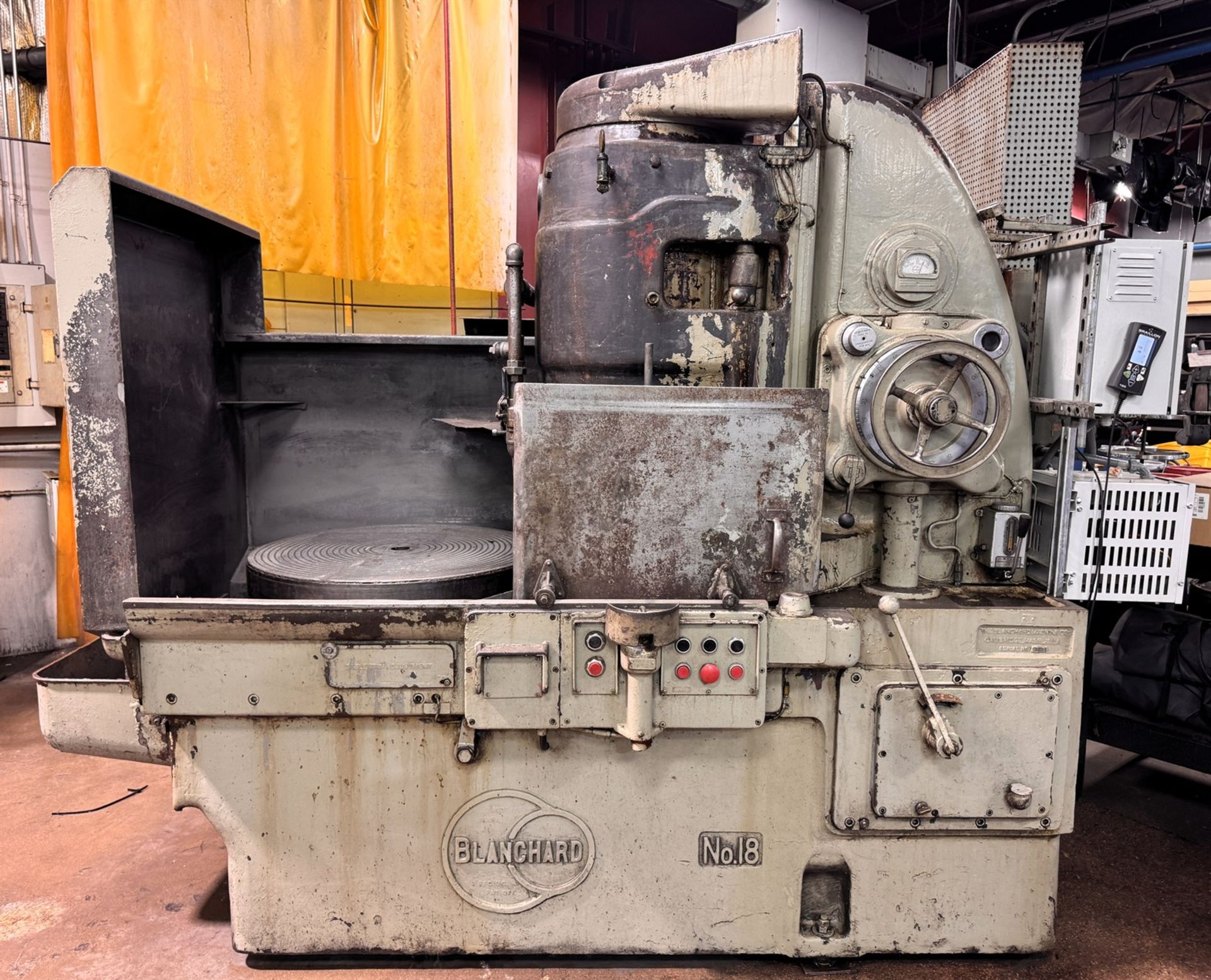 BLANCHARD No. 18 Rotary Surface Grinder, s/n 5284, w/ 36” Magnetic Chuck, 12” Max. Work Height Under