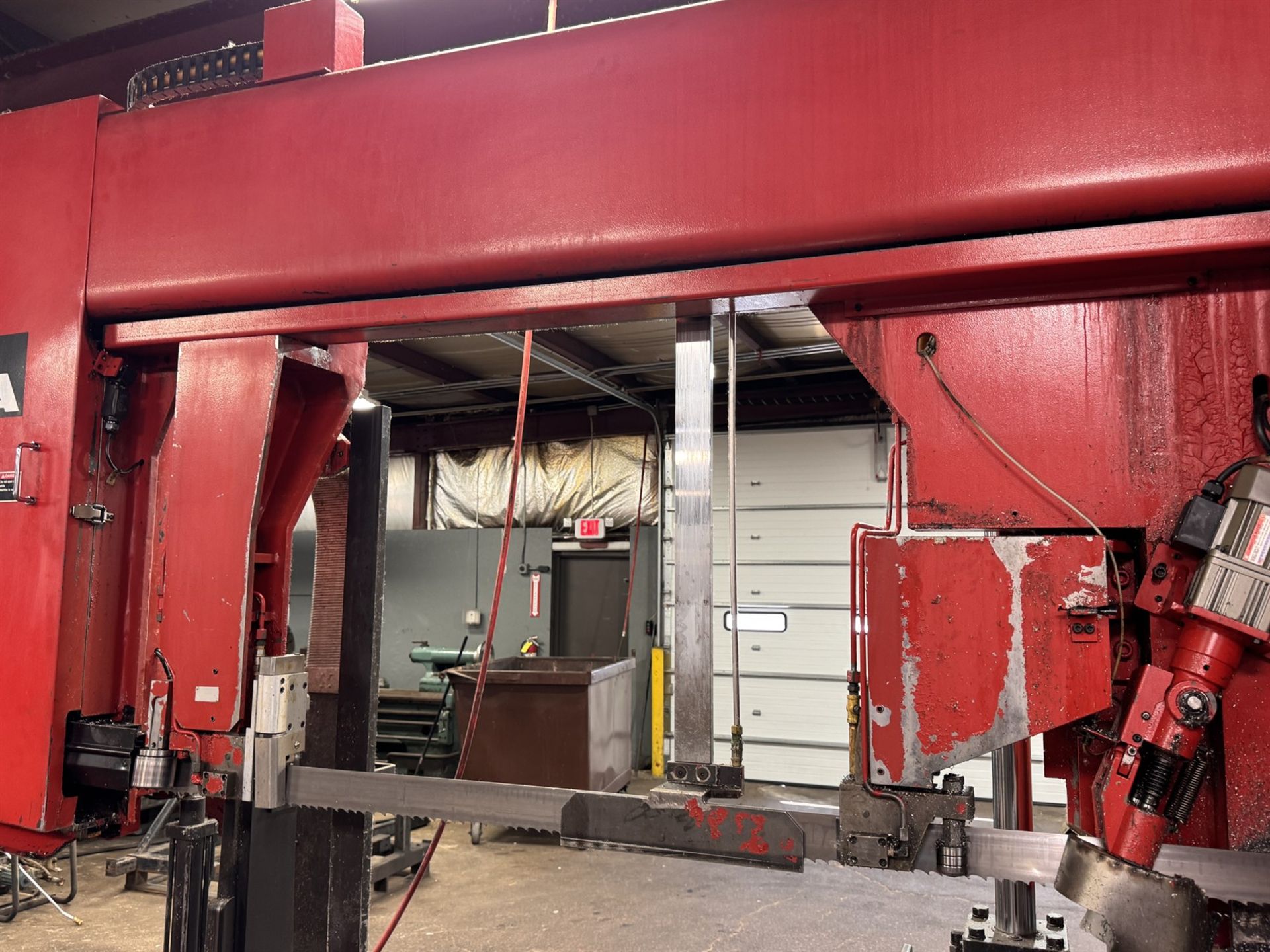 2017 AMADA HFA-700CII Post Style Horizontal Band Saw, s/n 70940142, 32” x 38” Capacity, 17,637 lb. - Image 9