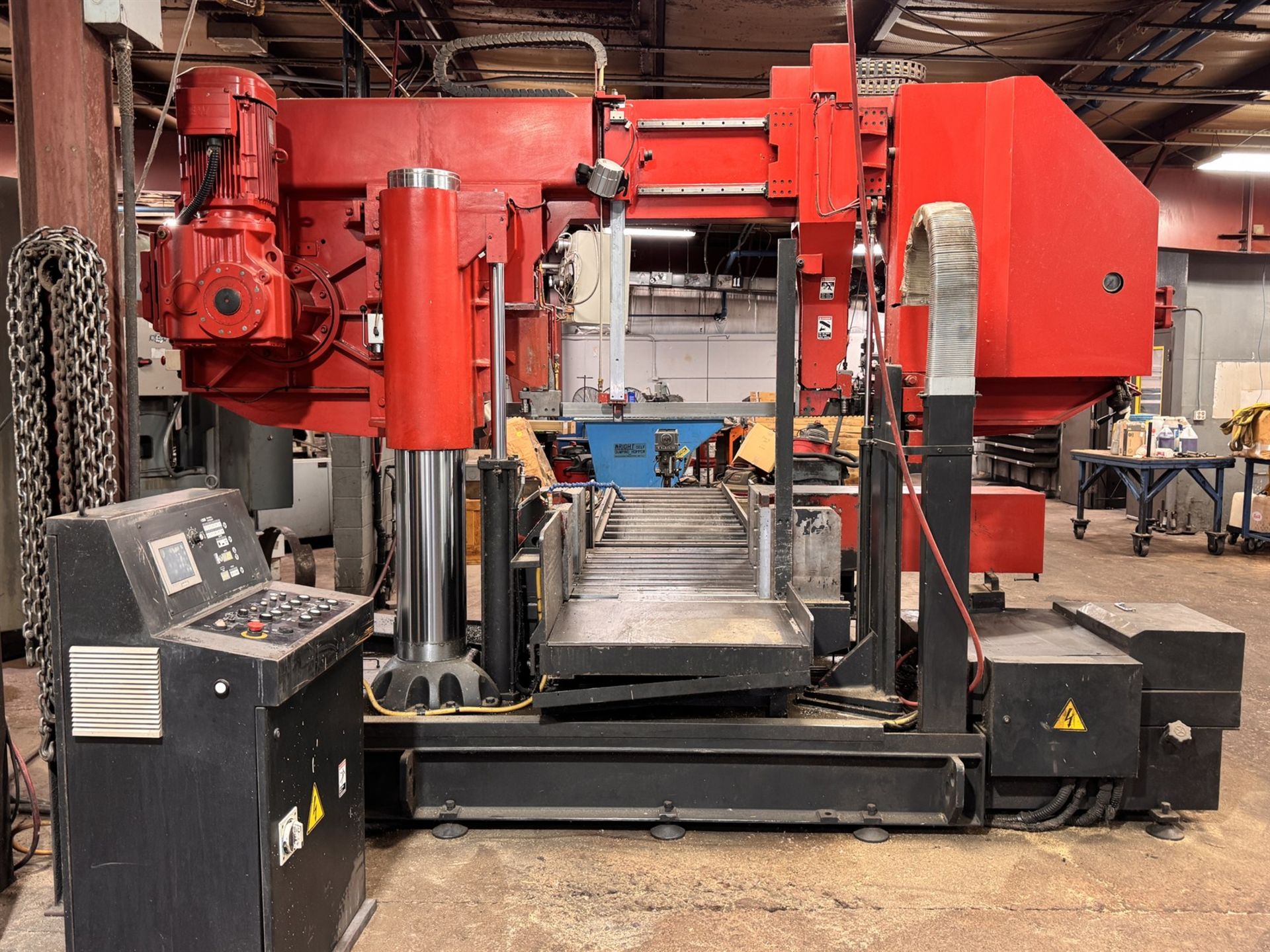 2017 AMADA HFA-700CII Post Style Horizontal Band Saw, s/n 70940142, 32” x 38” Capacity, 17,637 lb. - Image 12