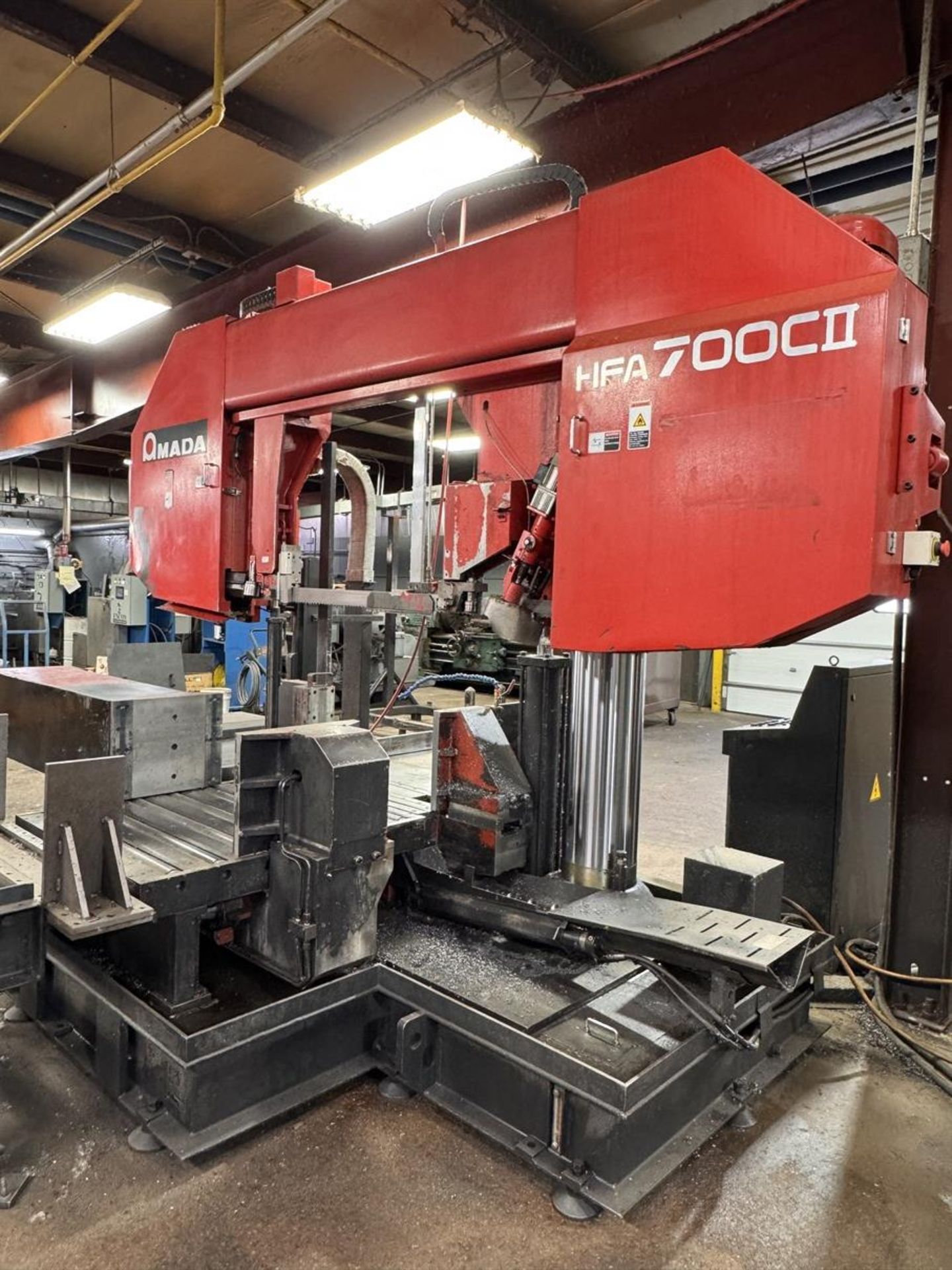 2017 AMADA HFA-700CII Post Style Horizontal Band Saw, s/n 70940142, 32” x 38” Capacity, 17,637 lb. - Image 16
