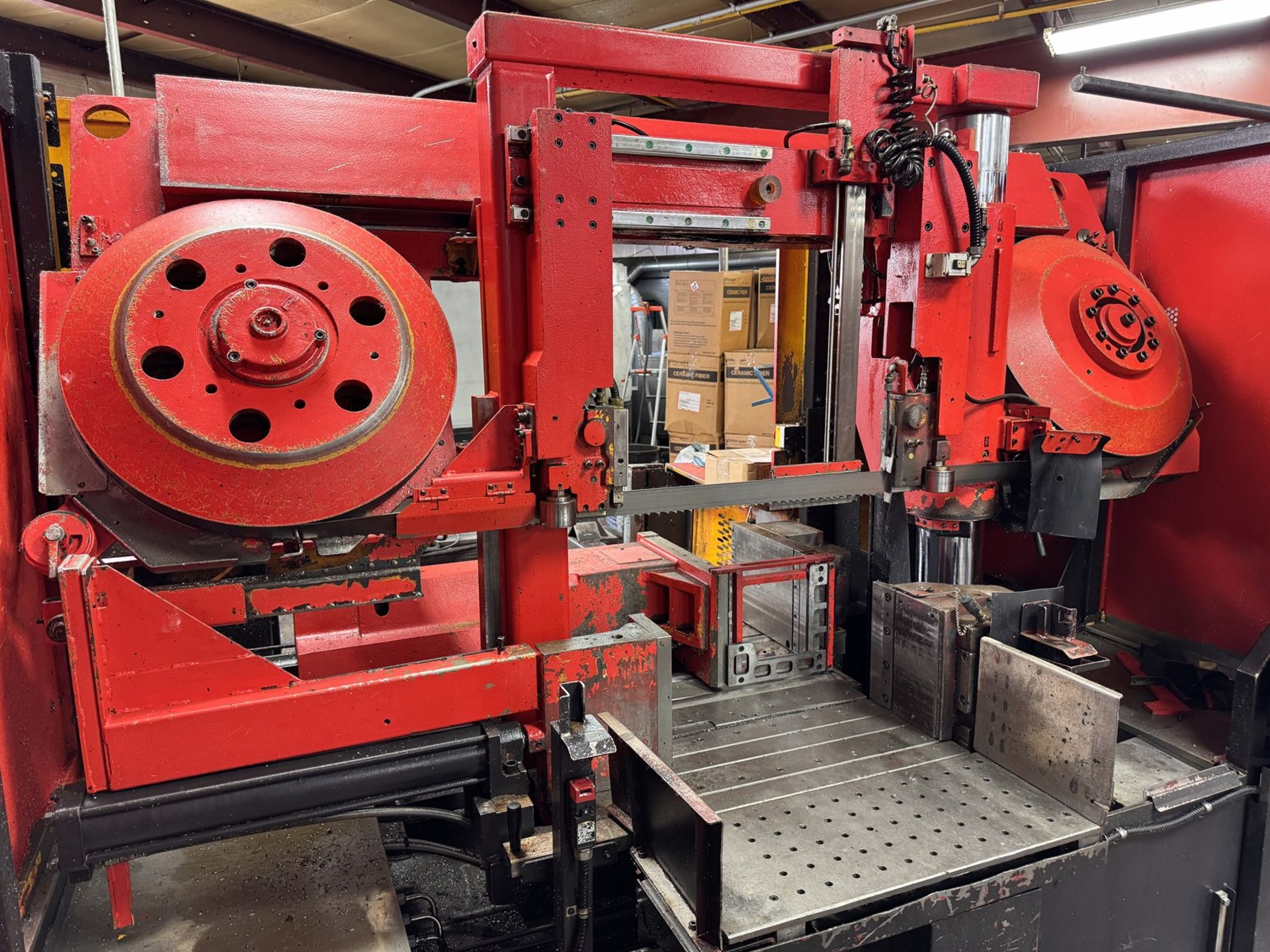 2015 AMADA Dynasaw 530 Post Style Horizontal Band Saw, s/n 59000025, 21” x 21” Capacity, 10,143 - Image 4